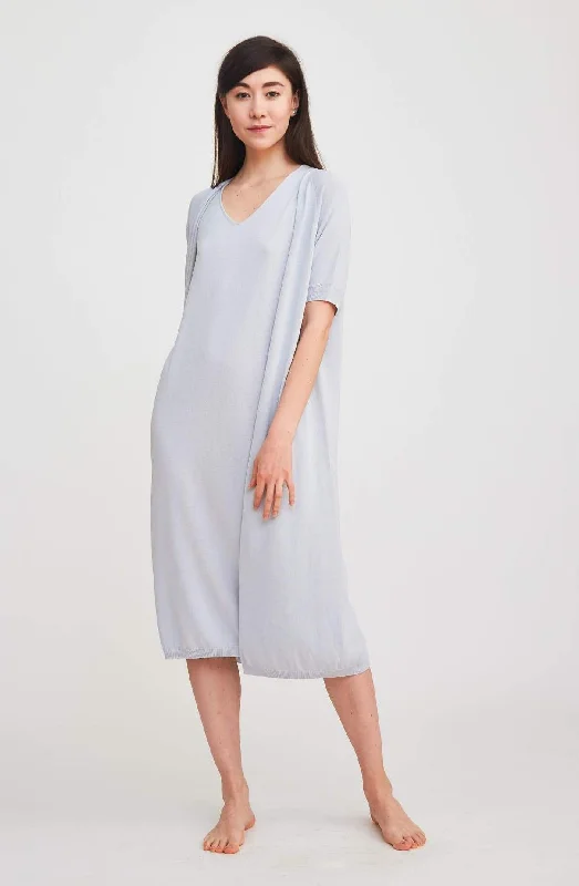 Don't Wait Summer Sweater Cardigan - Blue Mist