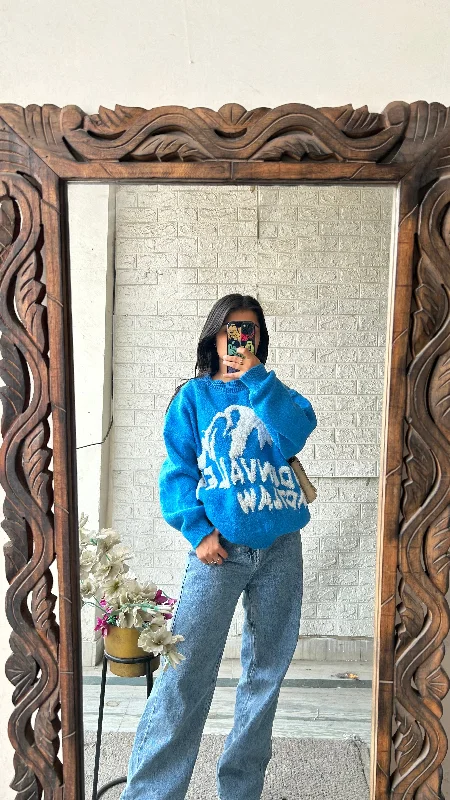 Hurry In Thrifted sweater M
